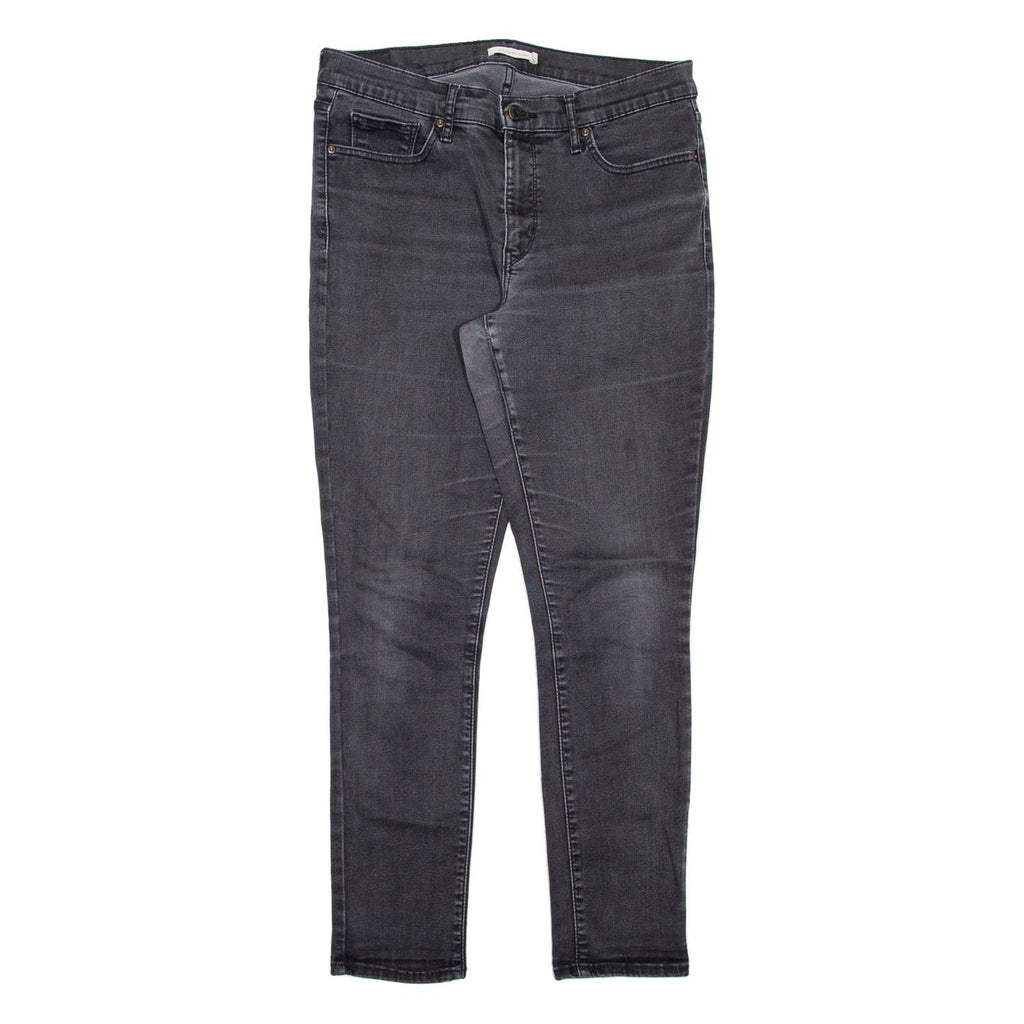 LEVI'S 311 BIG E Womens Jeans Black Slim Skinny W32 L30
