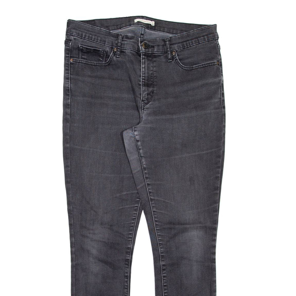 LEVI'S 311 BIG E Womens Jeans Black Slim Skinny W32 L30