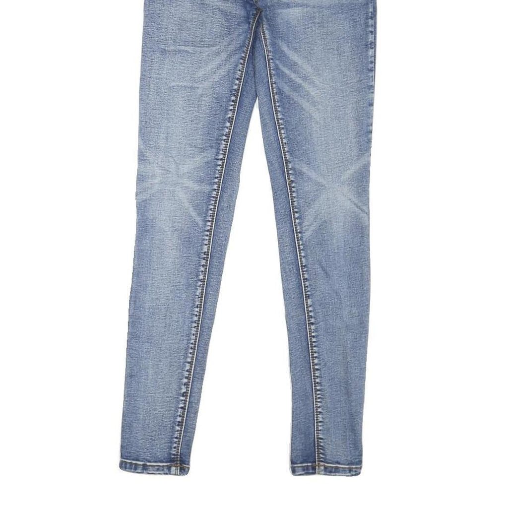 SCOUT Womens Jeans Blue Slim Skinny Denim Light W26 L27 Stylish Zip Fasten