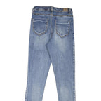 SCOUT Womens Jeans Blue Slim Skinny Denim Light W26 L27 Stylish Zip Fasten