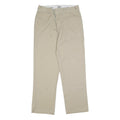 DICKIES Mens Regular Fit Beige Cotton Blend Trousers W31 L32 Workwear Casual