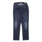 LEVI'S Womens Slim Blue Denim Medium Wash W28 L30 Slim Fit Zip Jeans