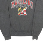 CHAMPION Mens Grey Maryland Terps Crew Neck S Cotton Blend Sweatshirt