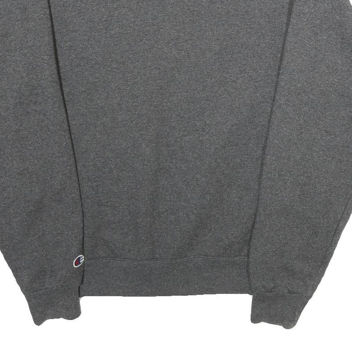 CHAMPION Mens Grey Maryland Terps Crew Neck S Cotton Blend Sweatshirt
