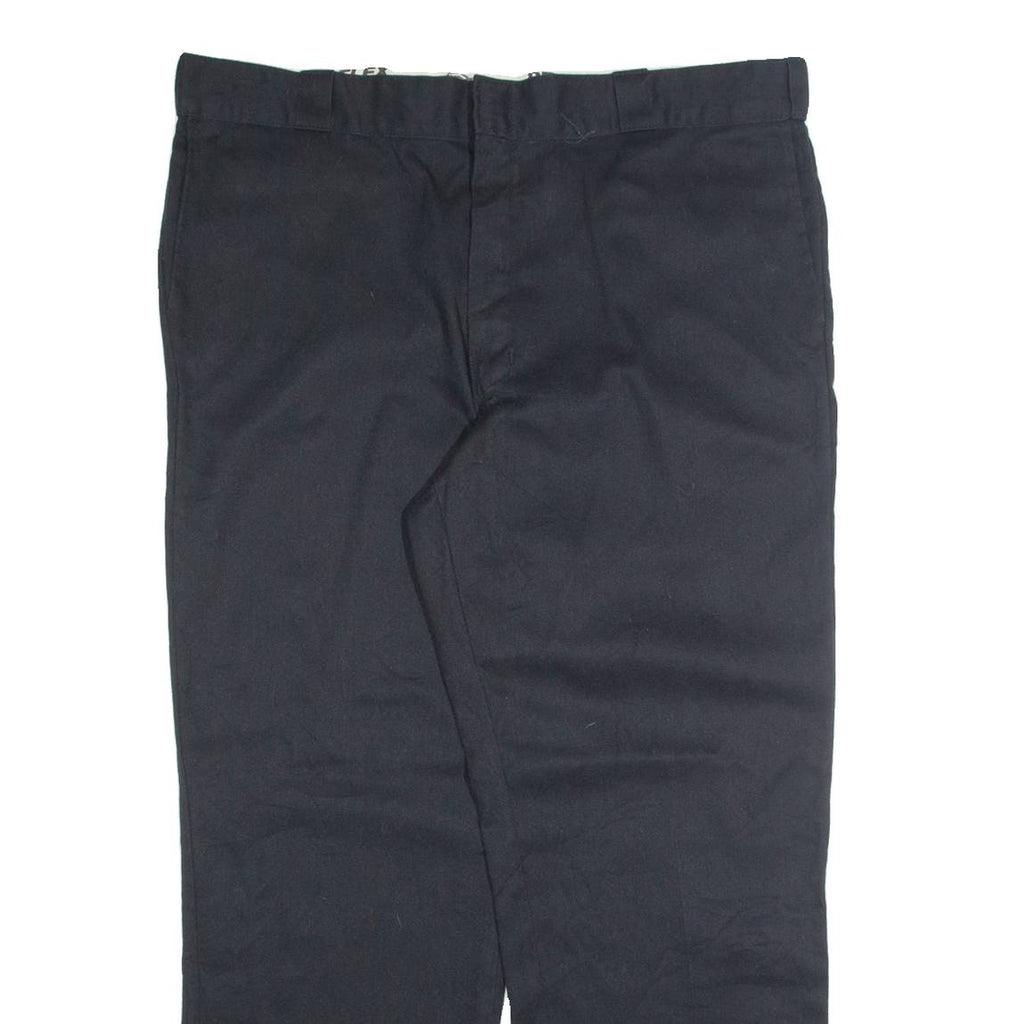 DICKIES Chino Mens Trousers Black Regular Straight W40 L30