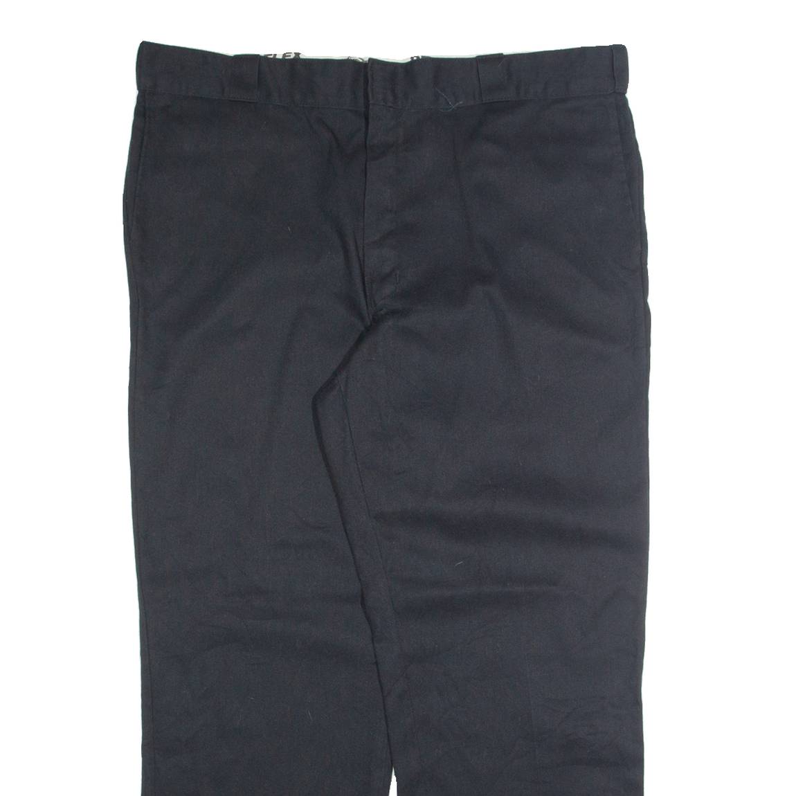 DICKIES Chino Mens Trousers Black Regular Straight W40 L30