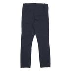POLO RALPH LAUREN Womens Cotton Blend Navy Slim Skinny Trousers W26 L24