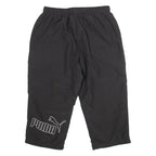 PUMA Mesh Lined Mens Swimming Shorts Black M W30