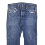 LEVI'S 501 Mens Regular Fit Straight Denim Medium W32 L24 Classic Button Fly