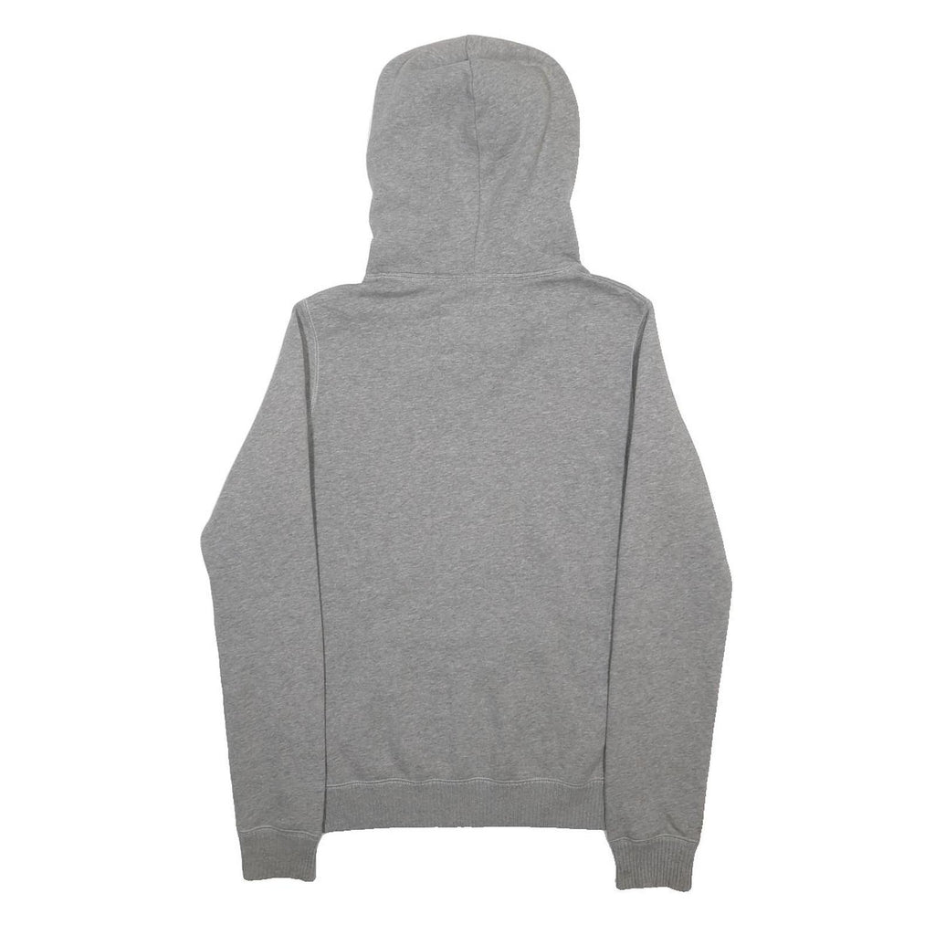 JACK WILLS Womens Grey Hoodie UK 8 Cotton Blend Pullover Casual Sweatshirt