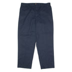 DICKIES Workwear Mens Trousers Blue Regular Straight W42 L32