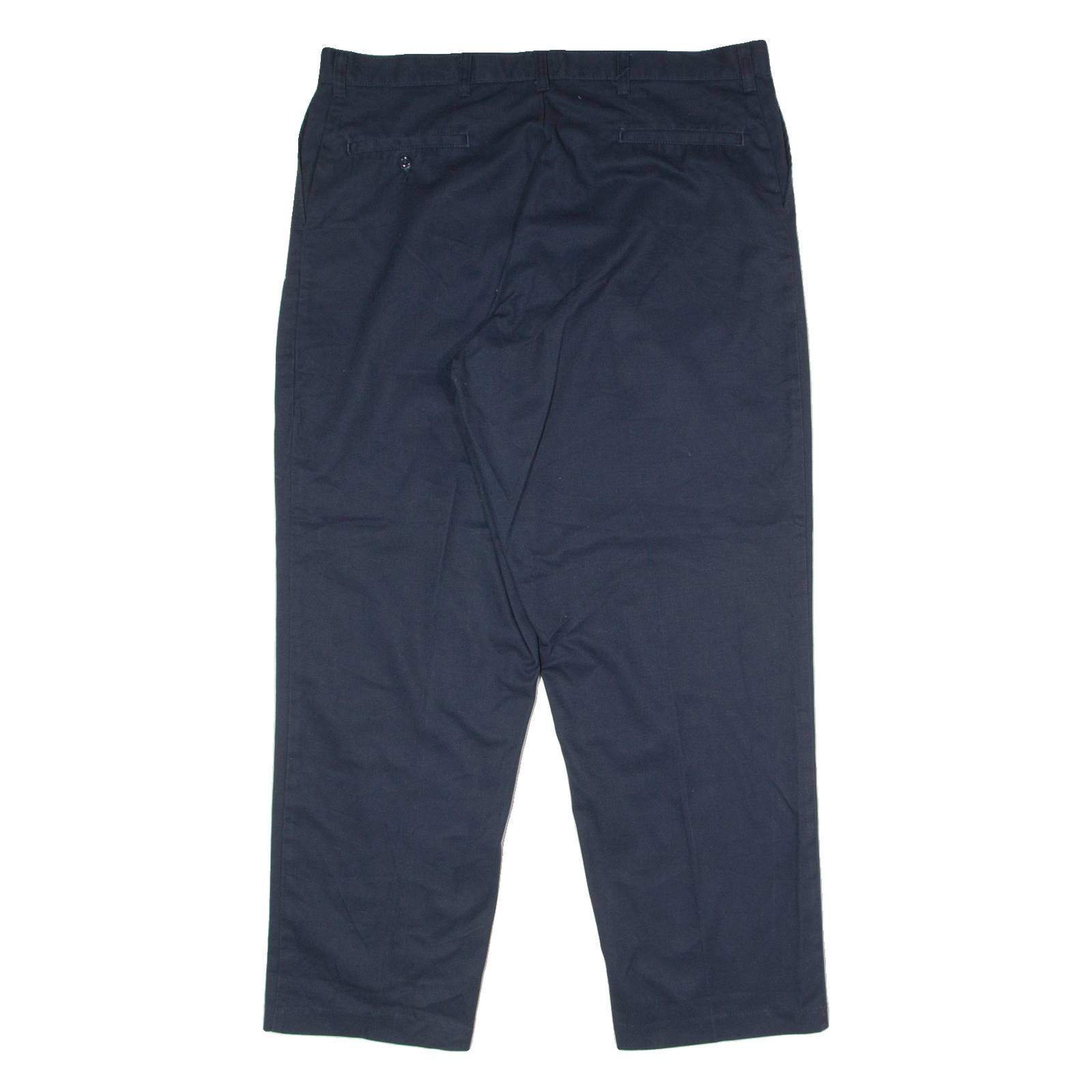 DICKIES Workwear Mens Trousers Blue Regular Straight W42 L32