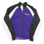 VARSITY SPIRIT Womens Purple & Black Cheer Jacket M Polyester Blend Zip Plain