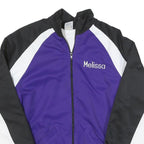 VARSITY SPIRIT Womens Purple & Black Cheer Jacket M Polyester Blend Zip Plain