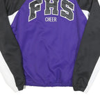 VARSITY SPIRIT Womens Purple & Black Cheer Jacket M Polyester Blend Zip Plain