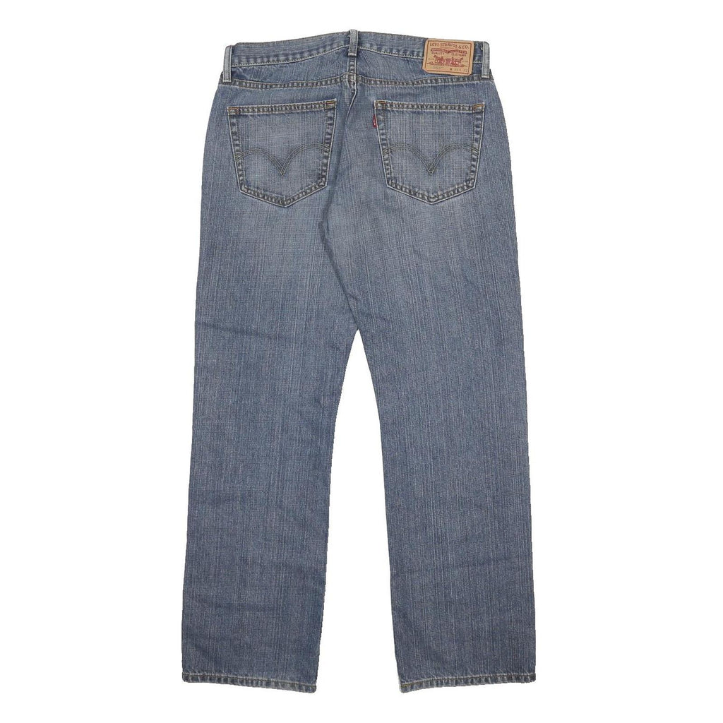 LEVI'S 559 Straight Mens Jeans Blue Relaxed Straight Denim Medium W33 L32 Casual