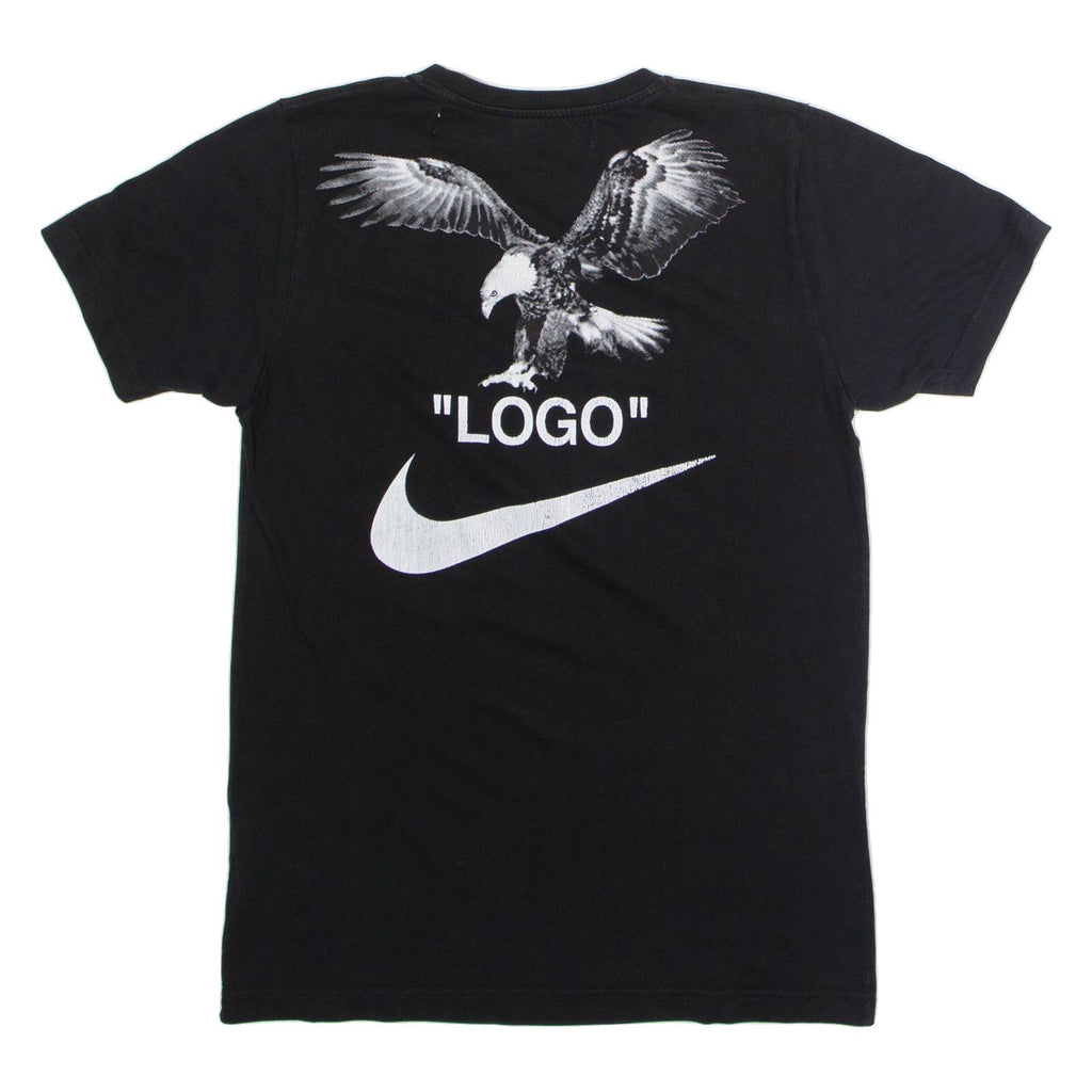 OFF-WHITE X Nikelab Mercurial NRG Mens T-Shirt Black Crew Neck S