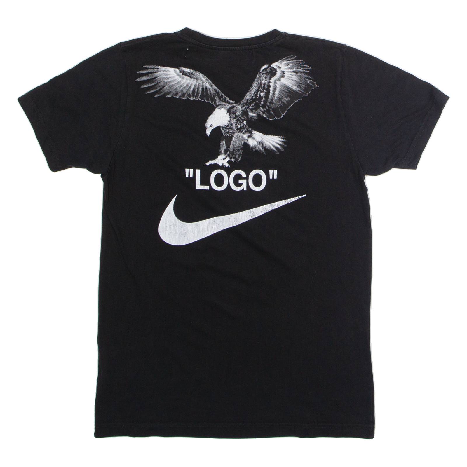 OFF-WHITE X Nikelab Mercurial NRG Mens T-Shirt Black Crew Neck S
