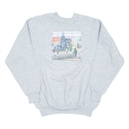 RUSSELL ATHLETIC Love Sport And Passion Womens Sweatshirt Grey M