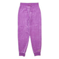 JUICY COUTURE Girls Joggers Purple Slim Tapered 7Y W20 L21 Velour Joggers