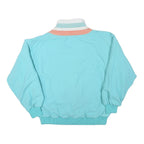 ODLO Womens Blue Zip Jacket L Polyester Blend Colourblock Casual Sport