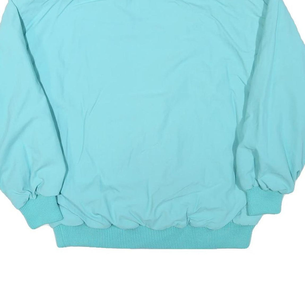 ODLO Womens Blue Zip Jacket L Polyester Blend Colourblock Casual Sport