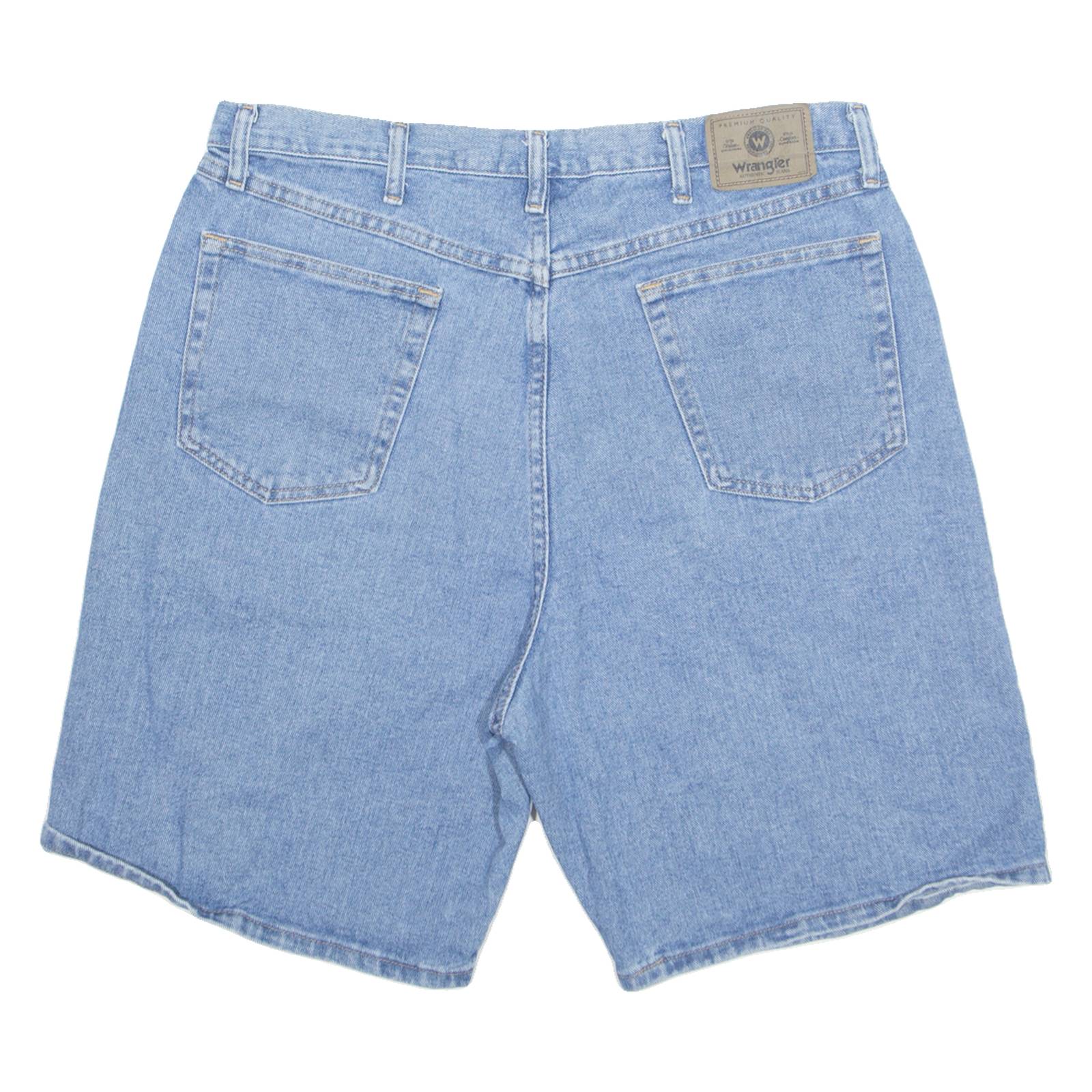 WRANGLER Mens Denim Shorts Blue XL W38