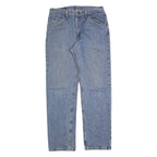WRANGLER Mens Jeans Blue Regular Straight Denim Light W32 L33 Classic Fit