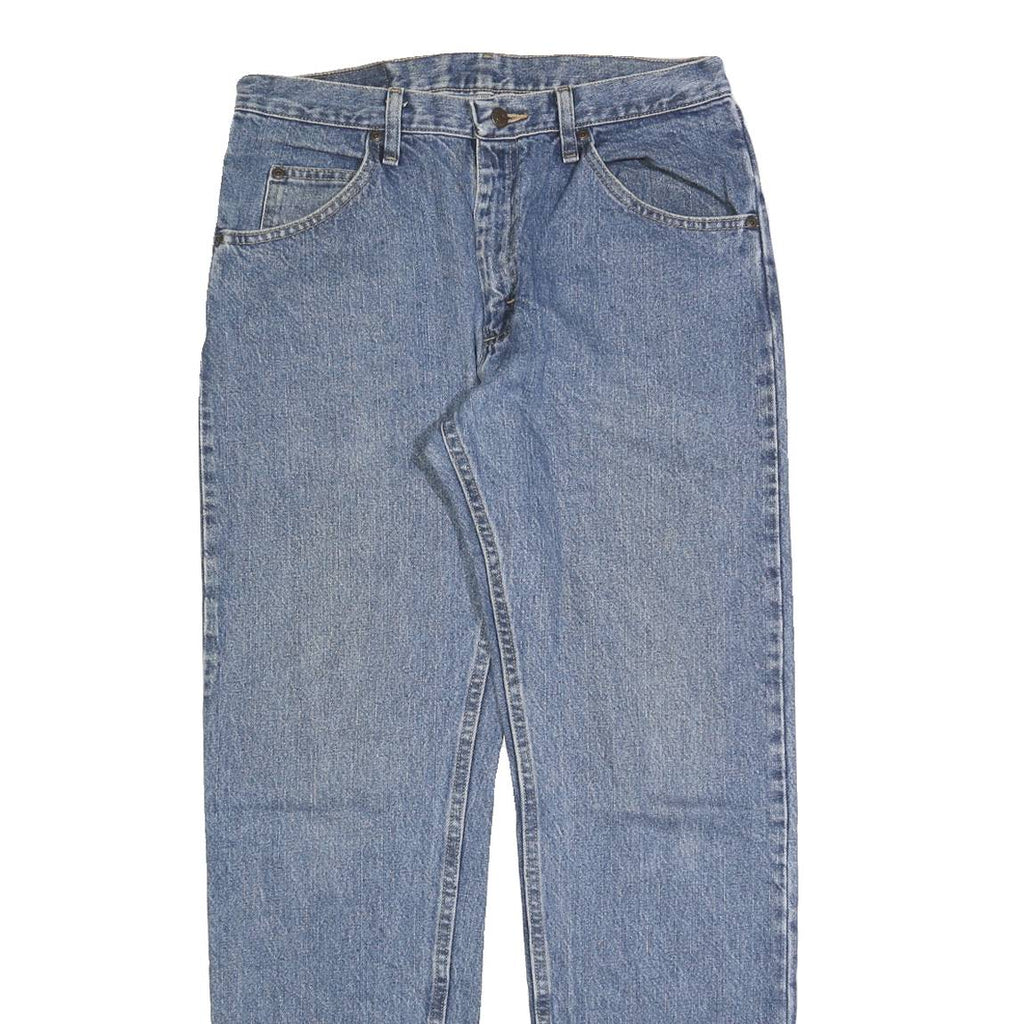 WRANGLER Mens Jeans Blue Regular Straight Denim Light W32 L33 Classic Fit