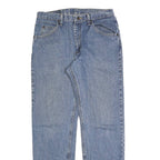 WRANGLER Mens Jeans Blue Regular Straight Denim Light W32 L33 Classic Fit