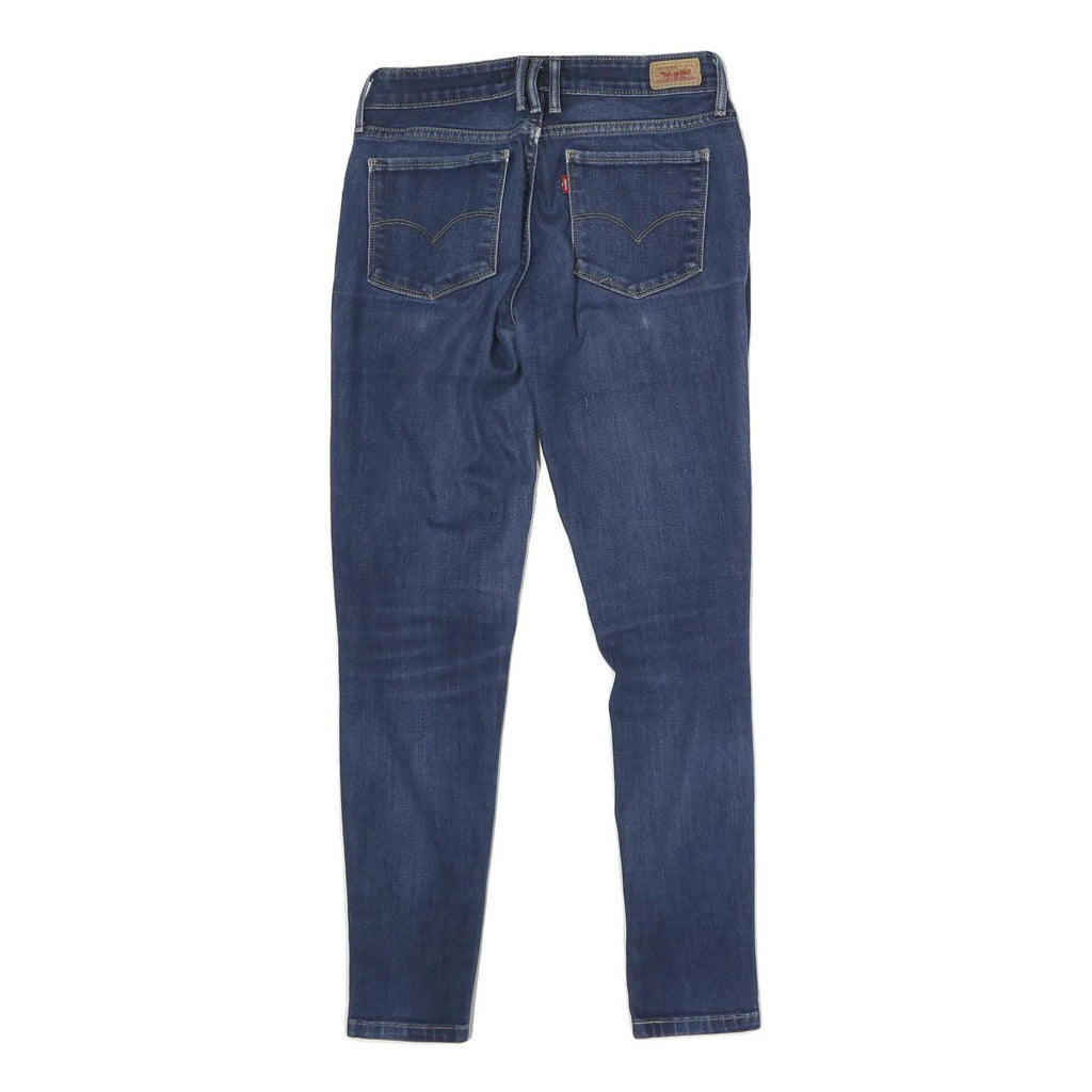 LEVI'S Womens Jeans Blue Slim Skinny Denim Medium W26 L27 Stretch Comfortable