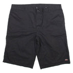 DICKIES Mens Workwear Shorts Black 2XL W42