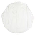 NAUTICA Mens White 2XL Cotton Long Sleeve Shirt Classic Fit Button Closure