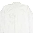 NAUTICA Mens White 2XL Cotton Long Sleeve Shirt Classic Fit Button Closure