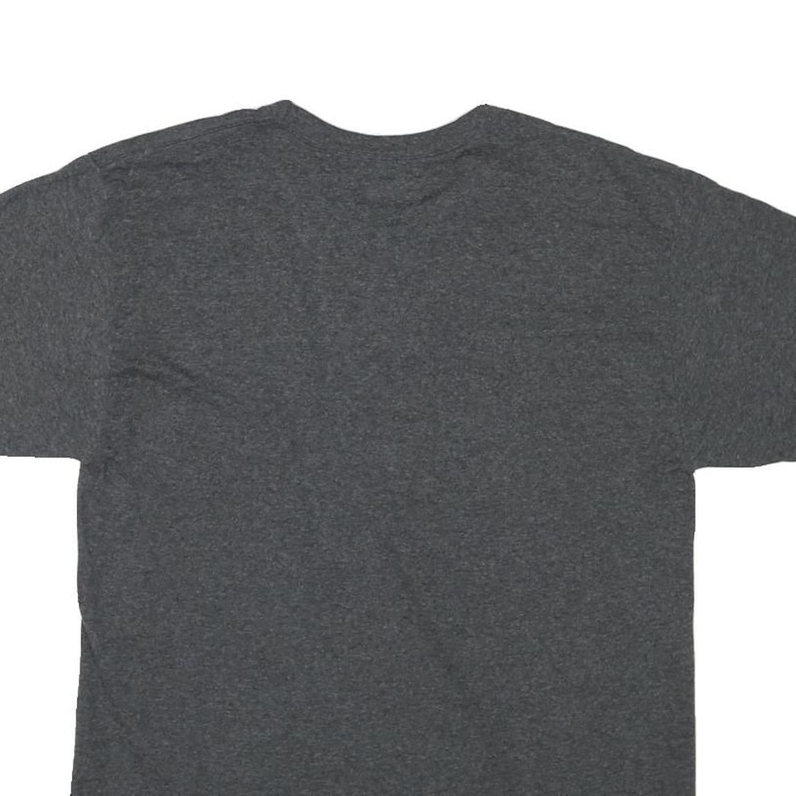 CHAMPION Mens Grey Cal State Fullerton Graphic T-Shirt M Short Sleeve Crew Neck