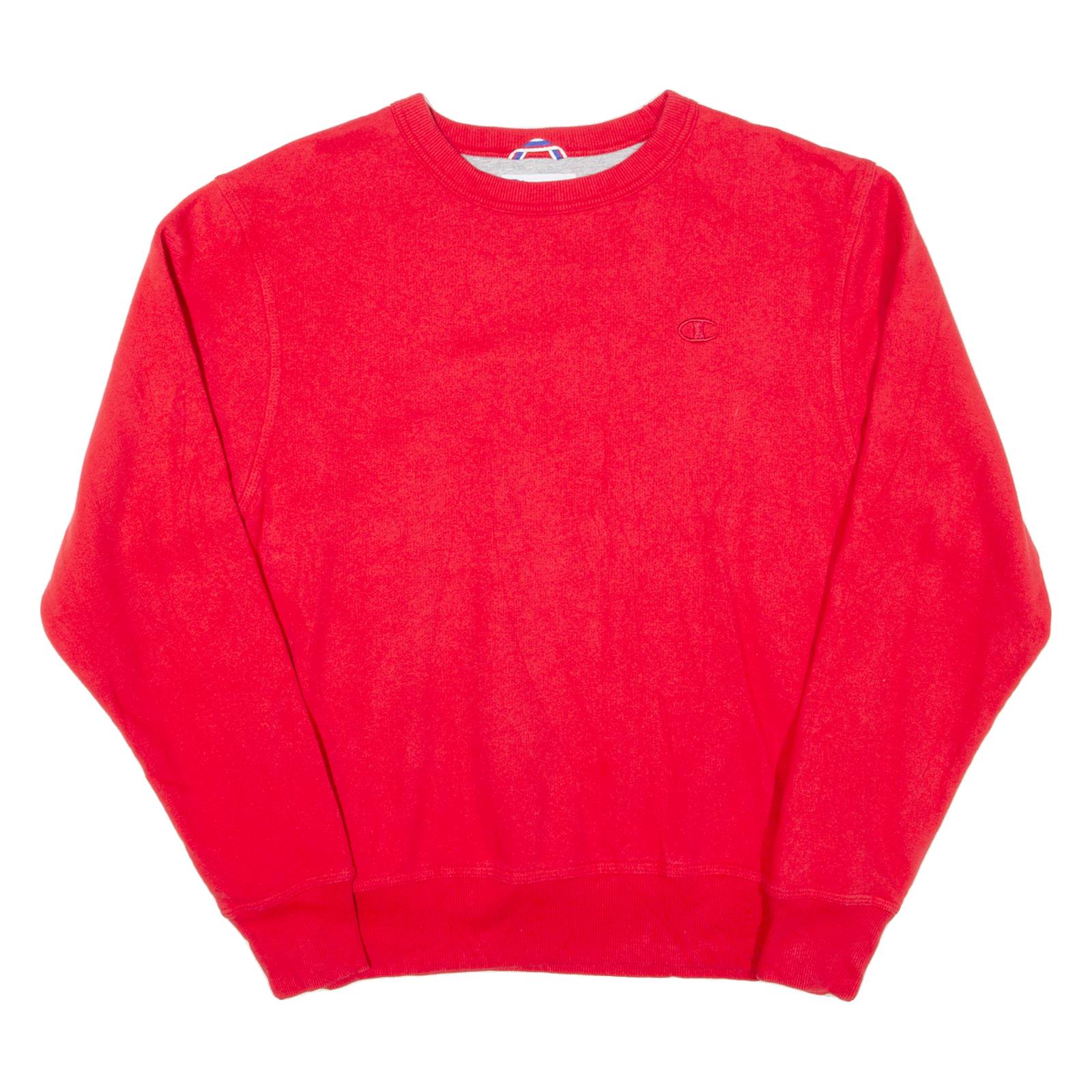 CHAMPION Mens Sweatshirt Red S