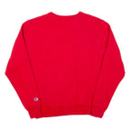 CHAMPION Mens Sweatshirt Red S