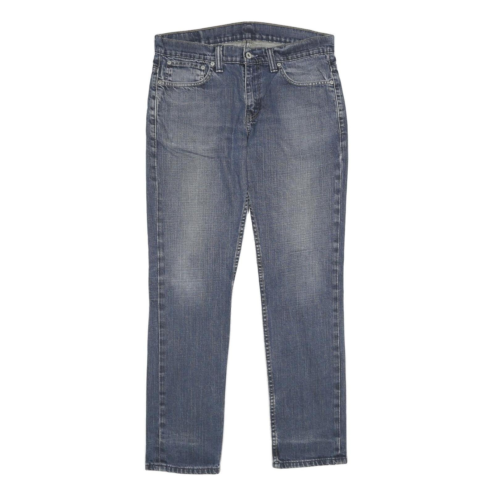 LEVI'S 511 Slim Mens Jeans Blue Slim Skinny Denim W32 L32 Classic Zip