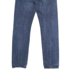 CARHARTT Mens Regular Blue Denim Jeans W34 L33 Button Closure Classic Fit