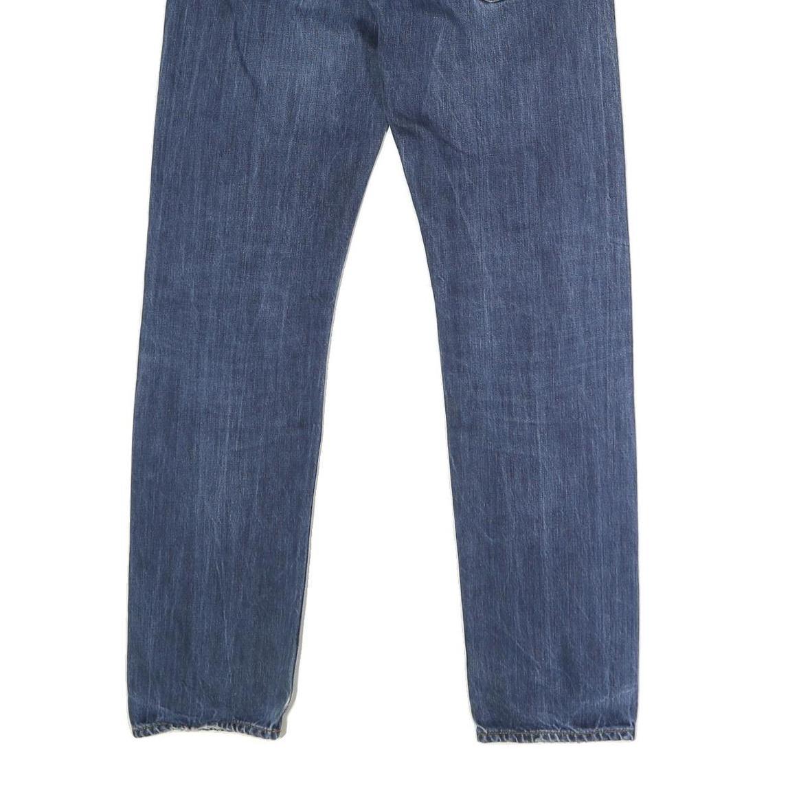 CARHARTT Mens Regular Blue Denim Jeans W34 L33 Button Closure Classic Fit