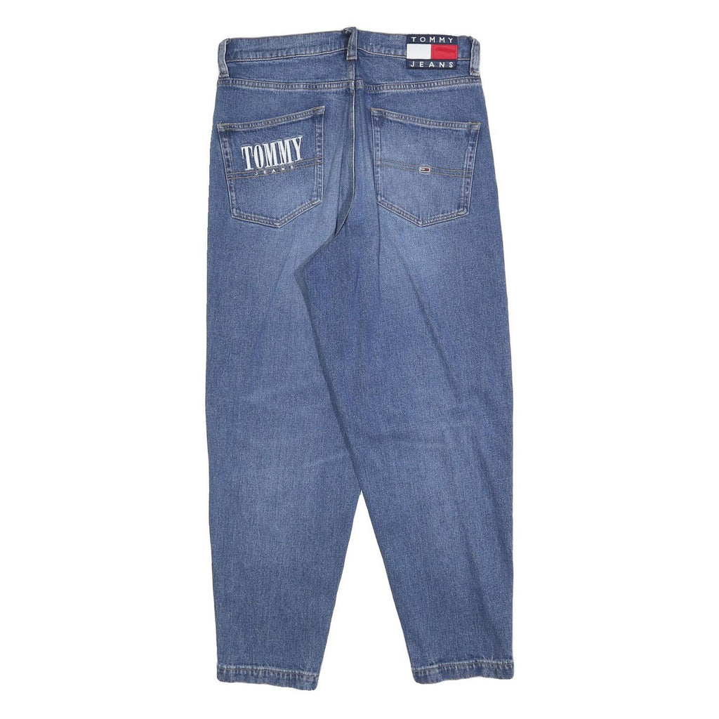 TOMMY HILFIGER Womens Regular Blue Denim Light W29 L27 Jeans Classic Cotton