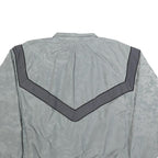 SKILCRAFT Mens Grey Army Nylon Track Jacket L Lightweight Zip Closure