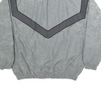 SKILCRAFT Mens Grey Army Nylon Track Jacket L Lightweight Zip Closure