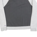 CHAMPION Womens Grey & Dark Grey Cotton Blend Crew Neck M Sweatshirt Casual