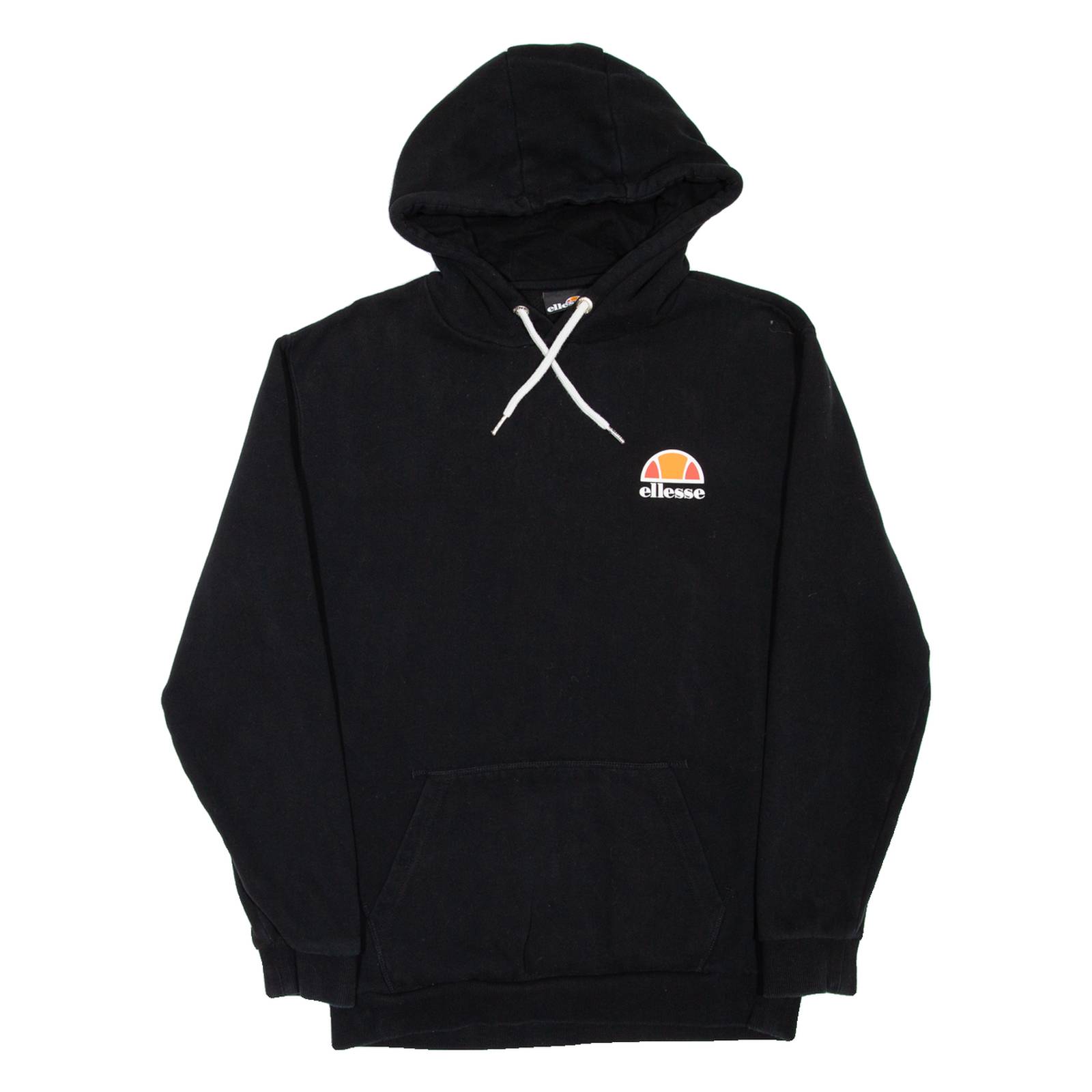 ELLESSE Mens Black Hoodie S