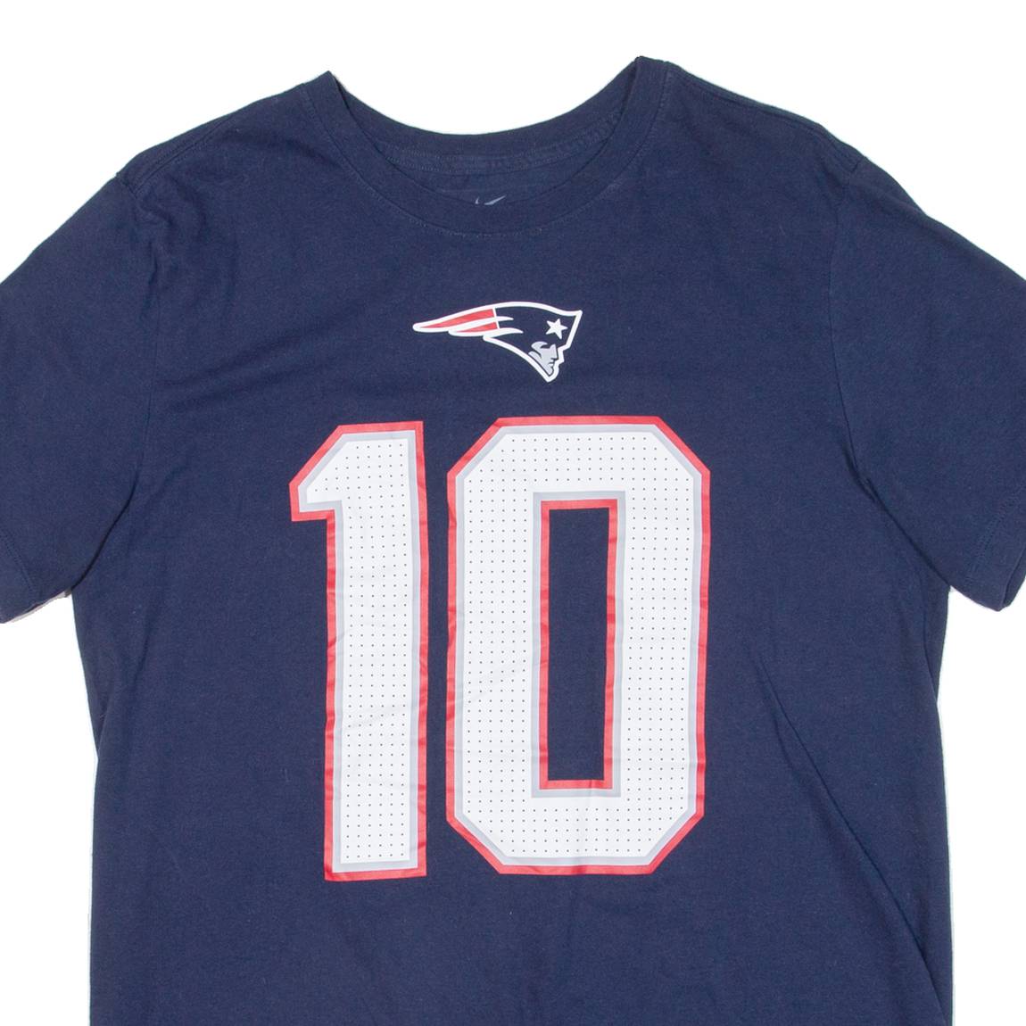 NIKE New England Patriots Mens T-Shirt Blue USA M