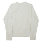 NIKE Womens Sweatshirt Beige Crew Neck M