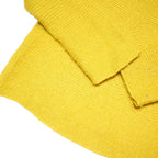 BANANA REPUBLIC Womens Yellow Fashion Jumper Roll Neck Basic Knit M Comfortable