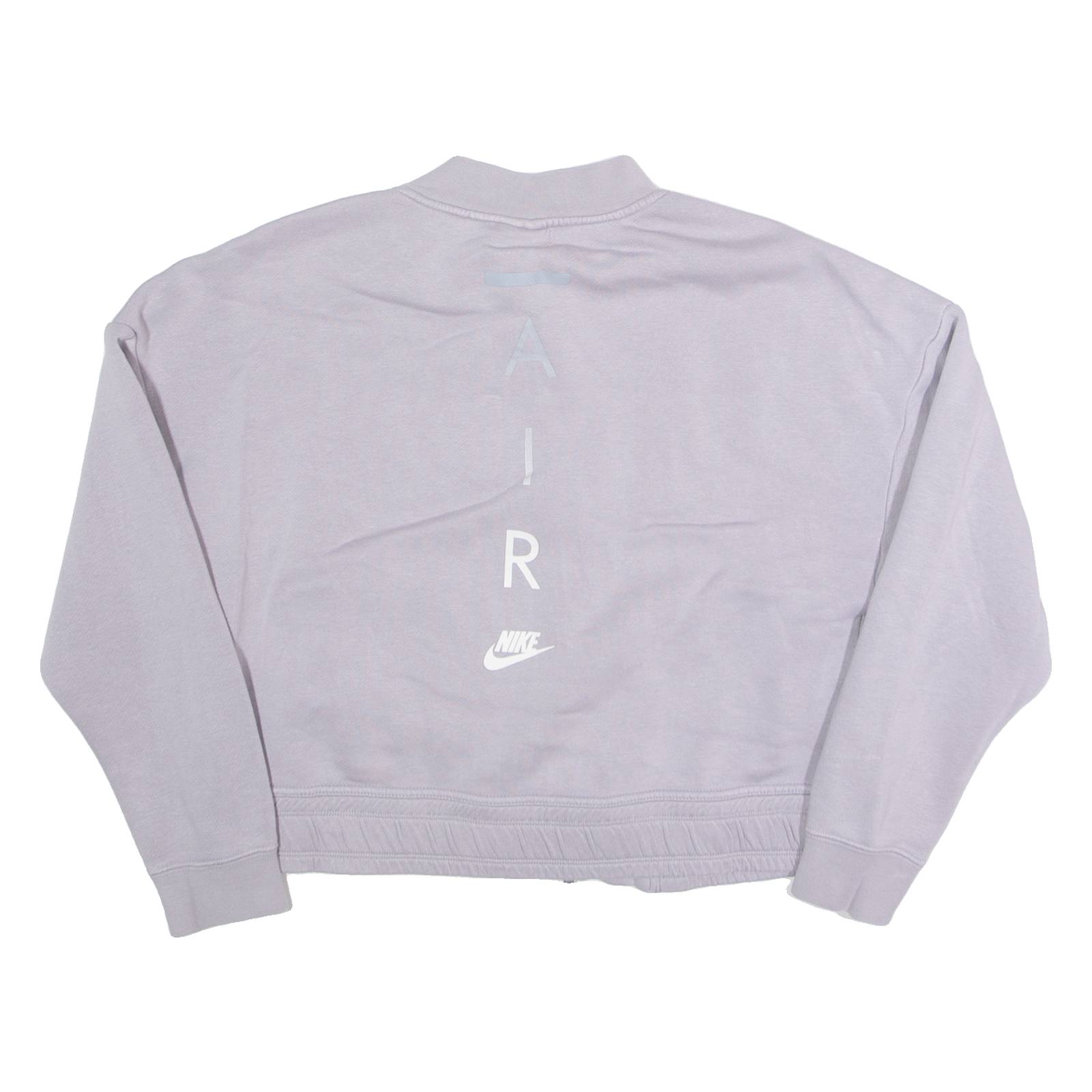 NIKE Womens Fleece Jacket Grey S