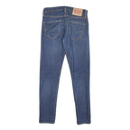 LEVI'S 520 Mens Jeans Blue Slim Skinny Denim Raw W28 L32 Stretch Classic